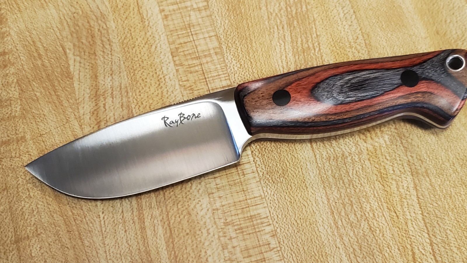 RayBone Custom Knife, Hunting Skinning Knife
