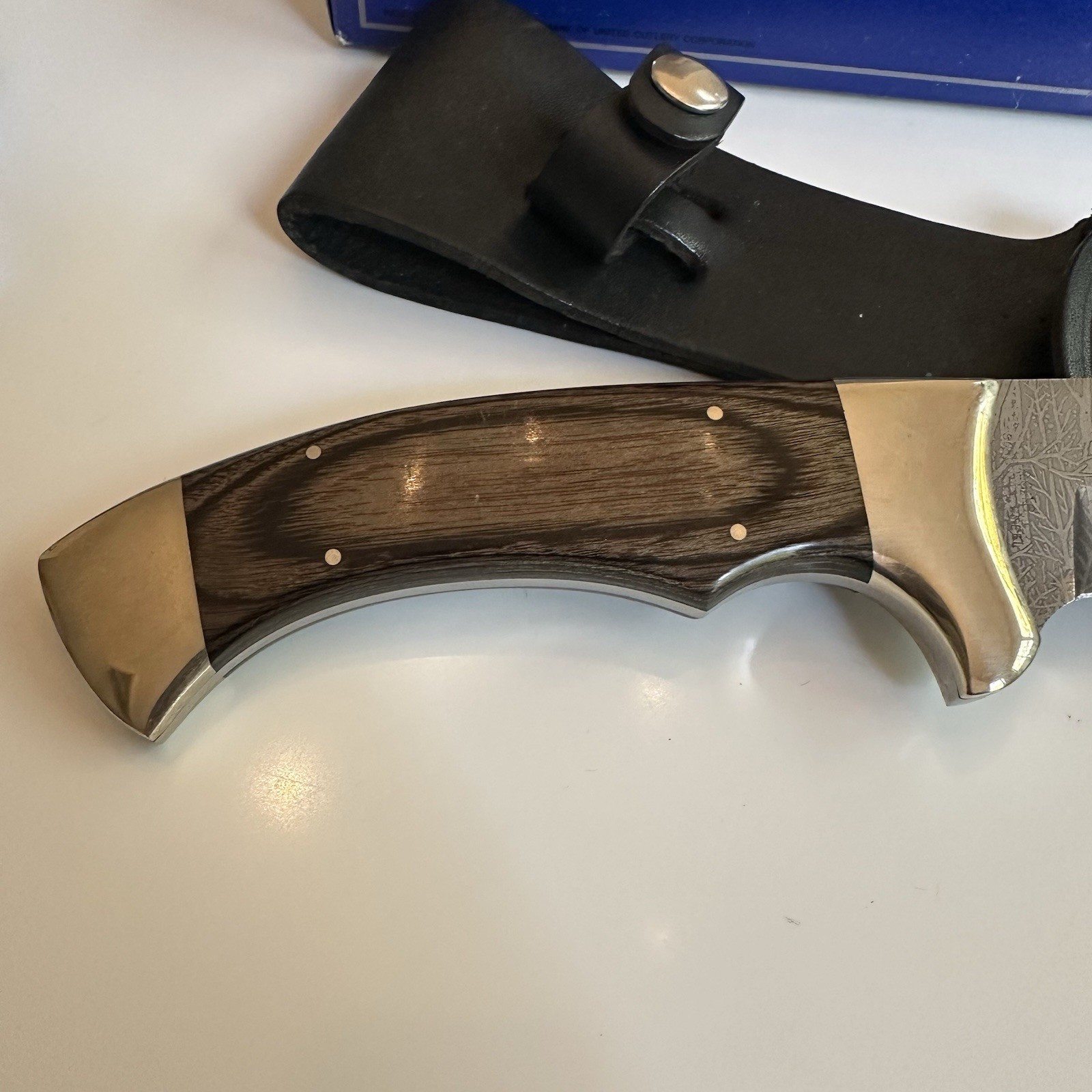 1980’s RIGID RG-16 Surgical Steel Japan Fixed Blade Knife w/ Sheath And Box