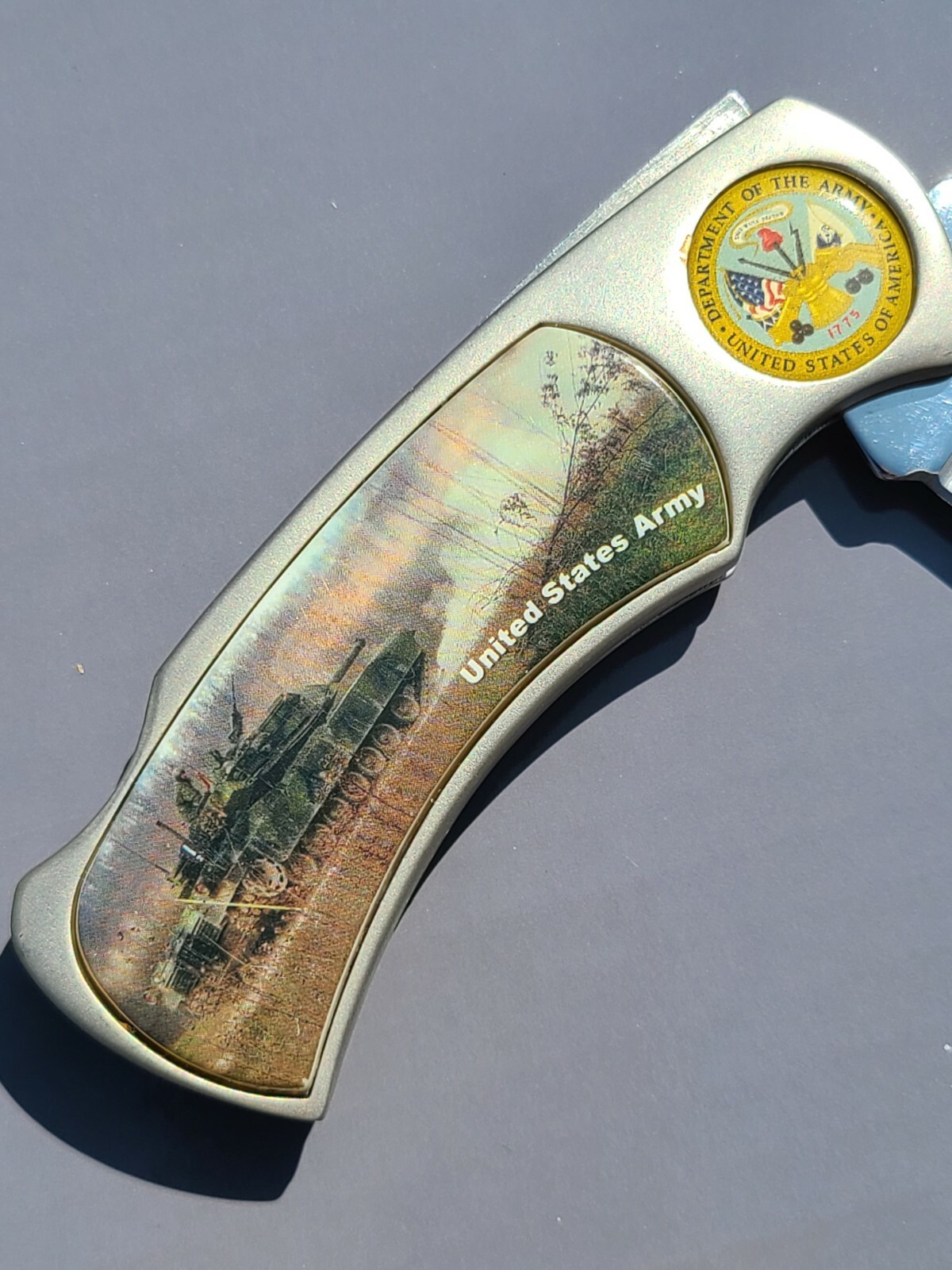 United States Army Stainless Steel Folding Pocket Knife