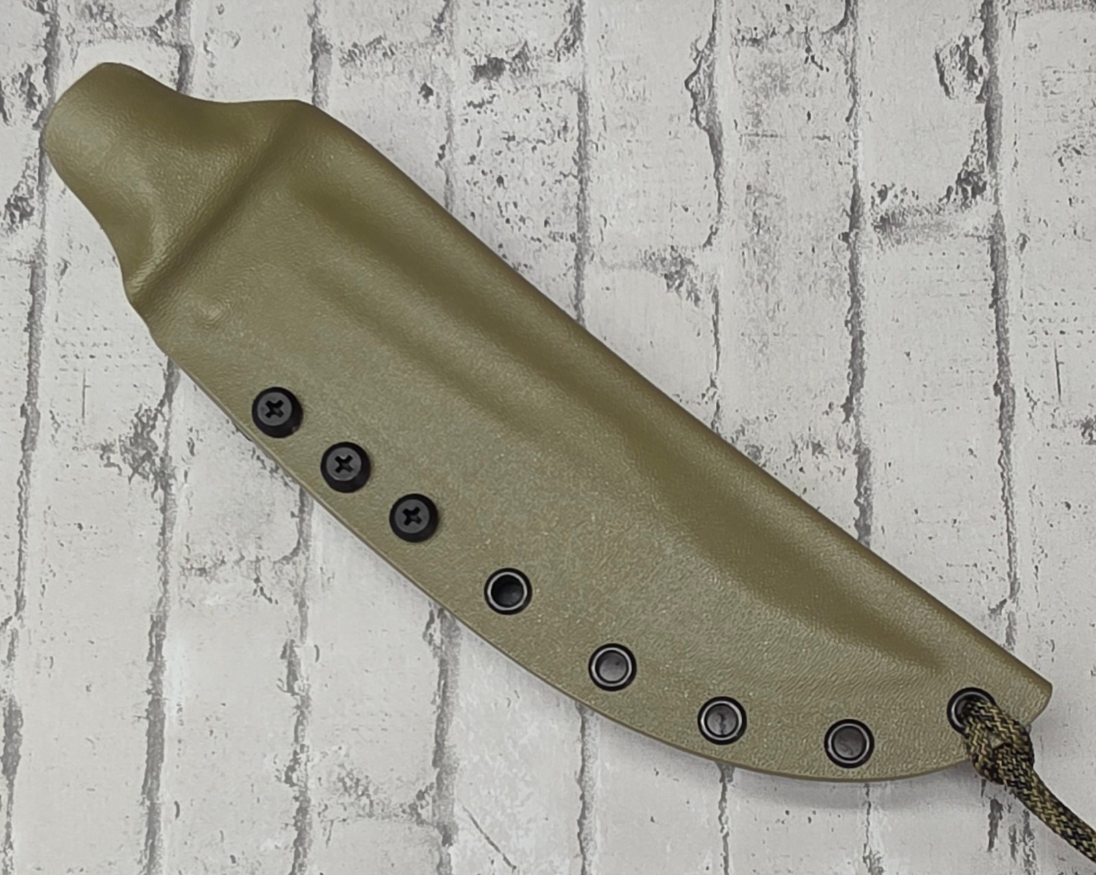 KYDEX SHEATH for KA-BAR 1217 USMC FIGHTING KNIFE, BELT CLIP, HAND MADE, KAKY491