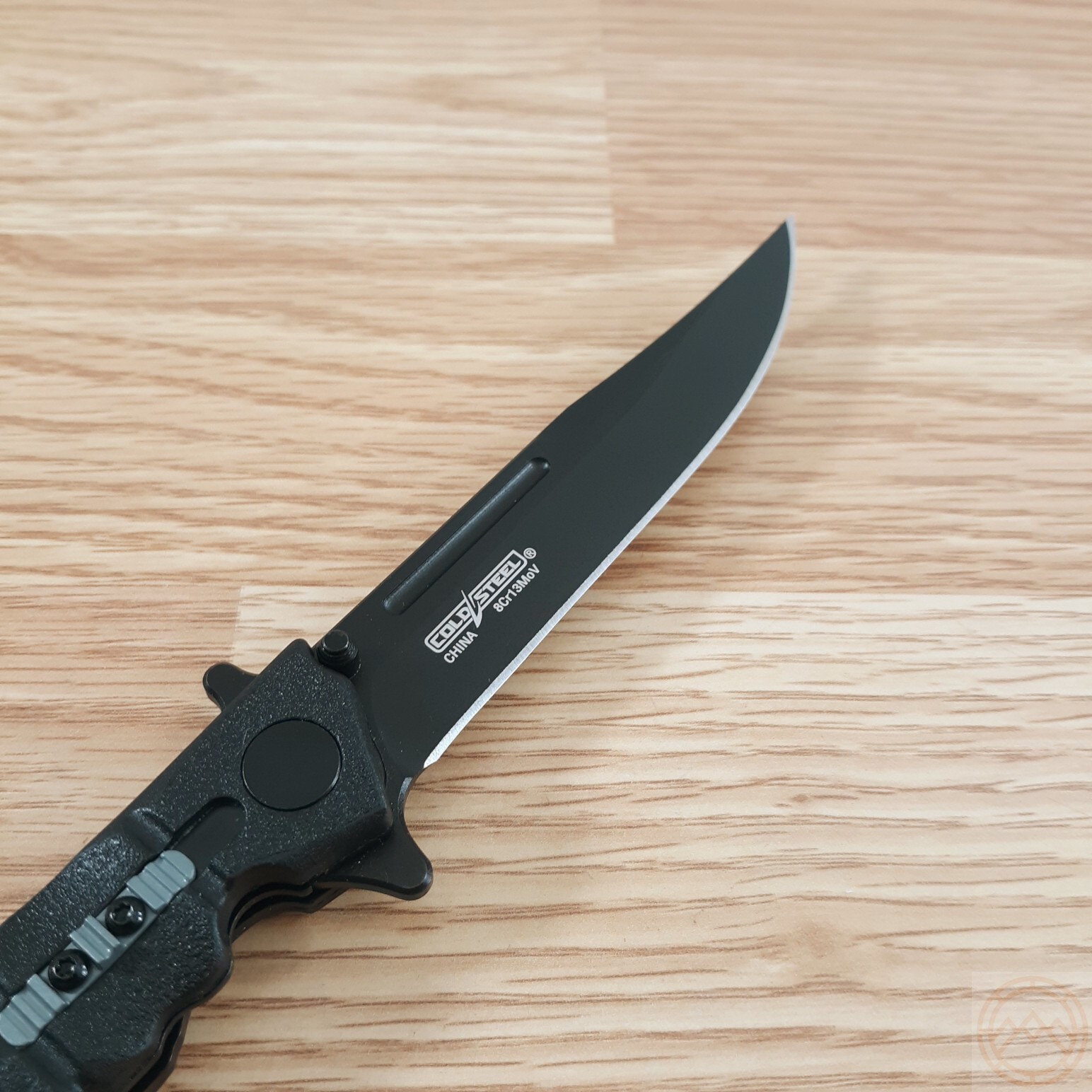 Cold Steel Medium Luzon Folding Knife 4″ 8Cr13MoV Steel Blade Black GFN Handle