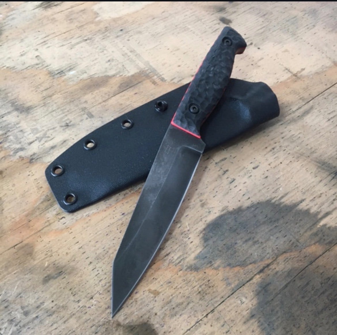 Super SALE! Blue Wasp knives USA custom handmade outdoors hunting knife, EDC