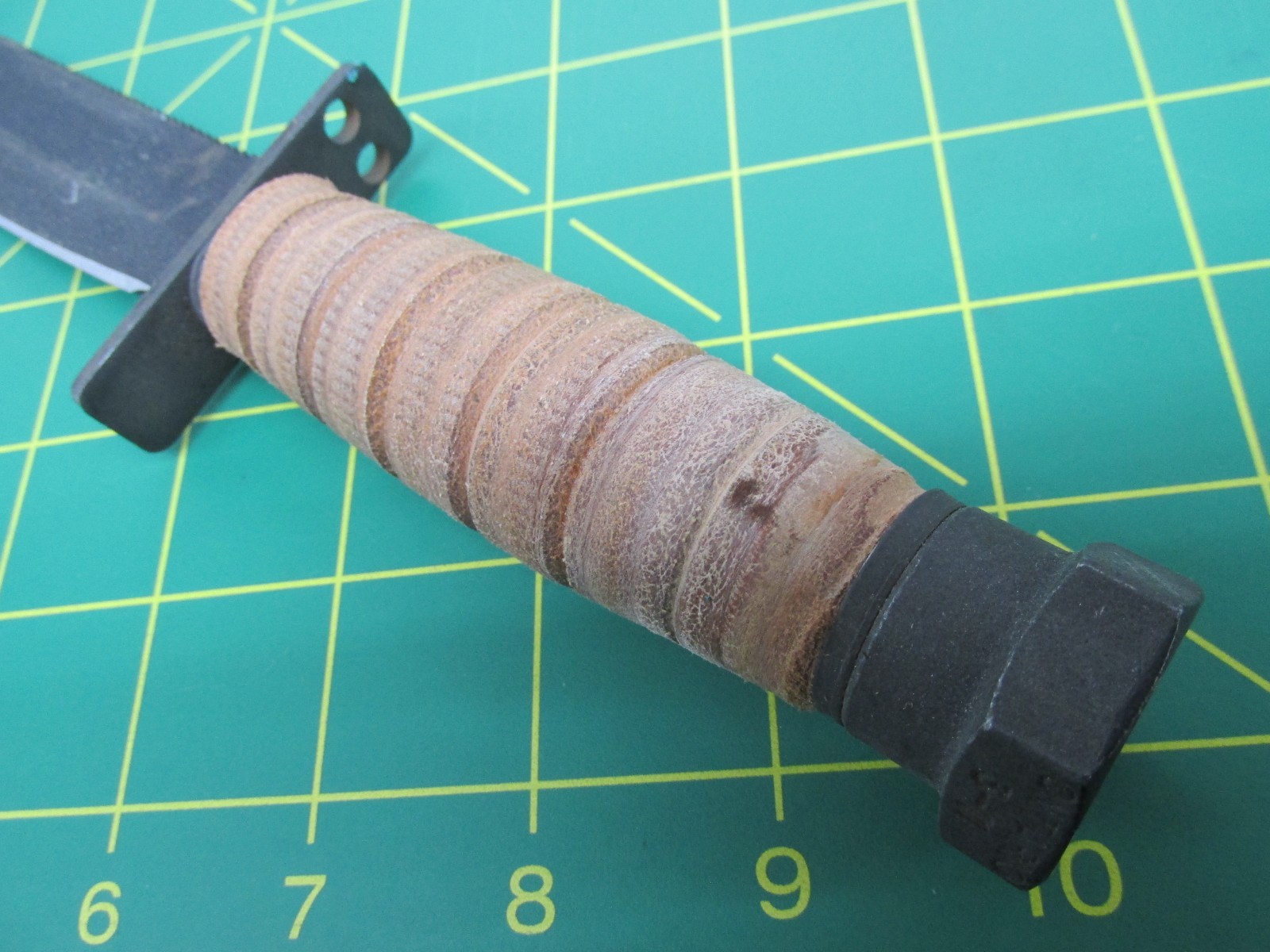 Genuine U.S. Military Ontario Jet / Helicopter Pilot Survival Knife Dated 3-11