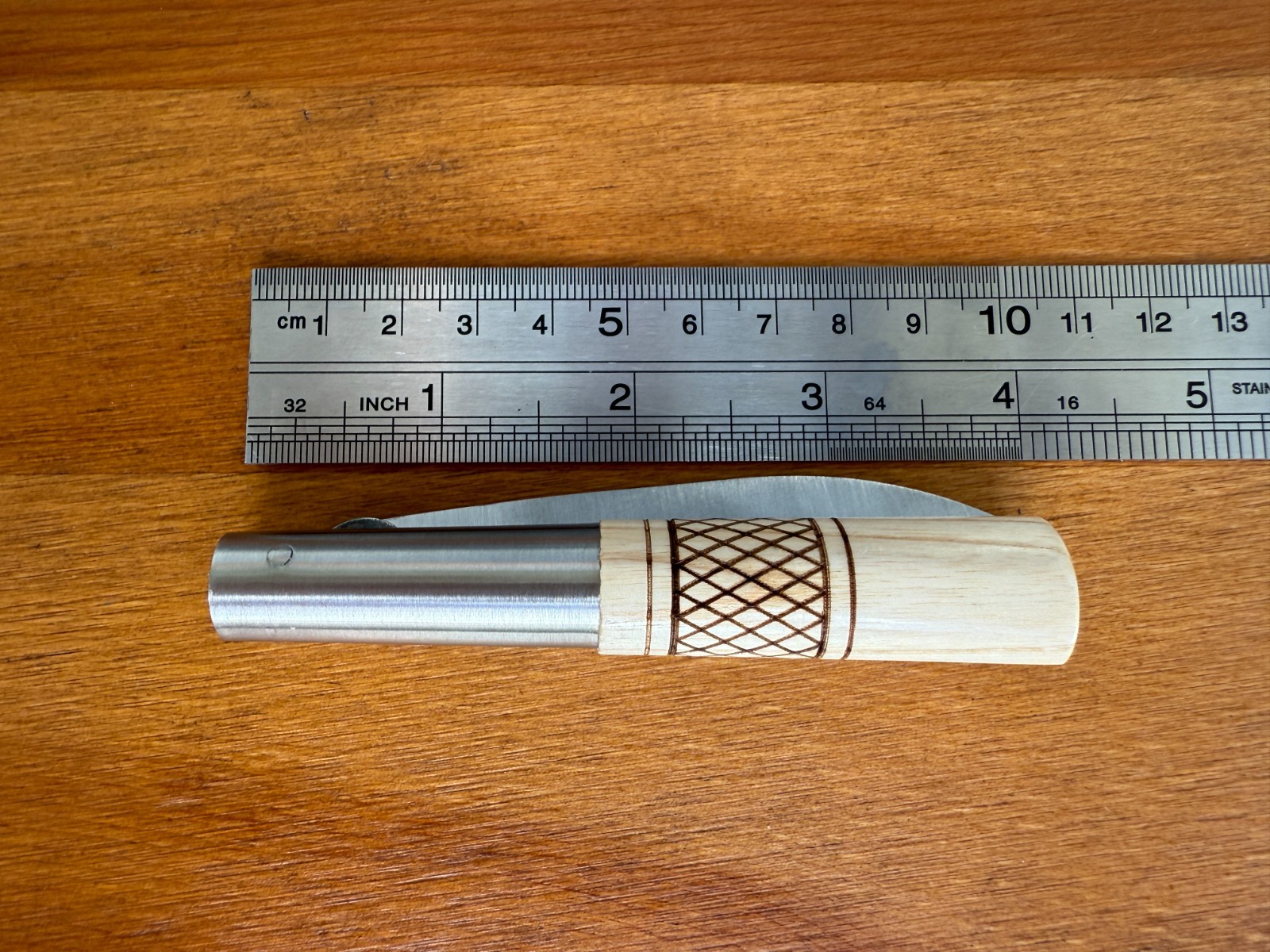 3.1″ CQ Taramundi Pocket Knife Ash Tree Wood Handle Made in Spain – US Seller