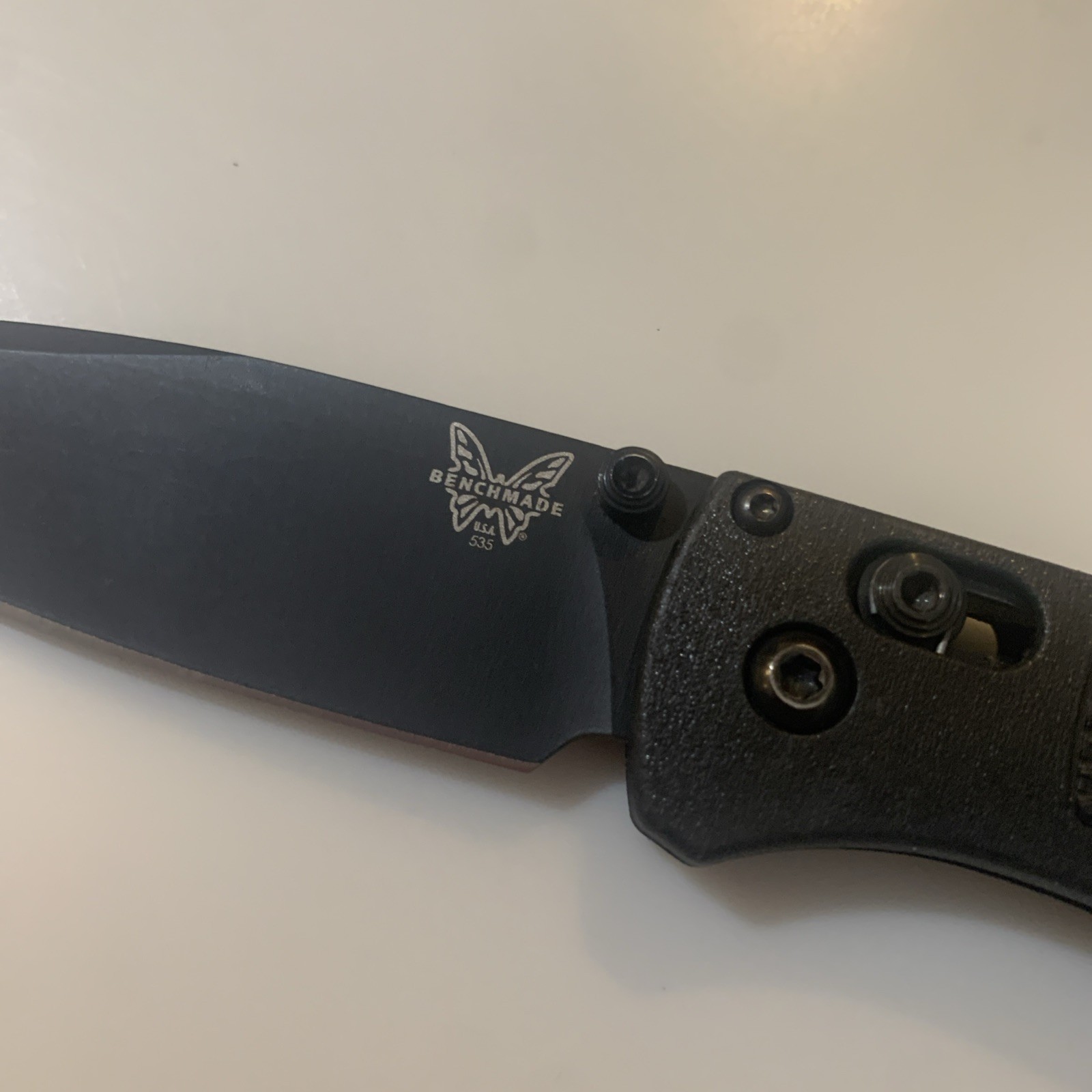 Benchmade 535 Bugout Knife Black S30V Folding Knife Clean Excellent *