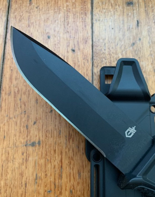 Gerber StrongArm Fixed Blade Knife Full Tang Black Tactical Outdoor Survival NEW