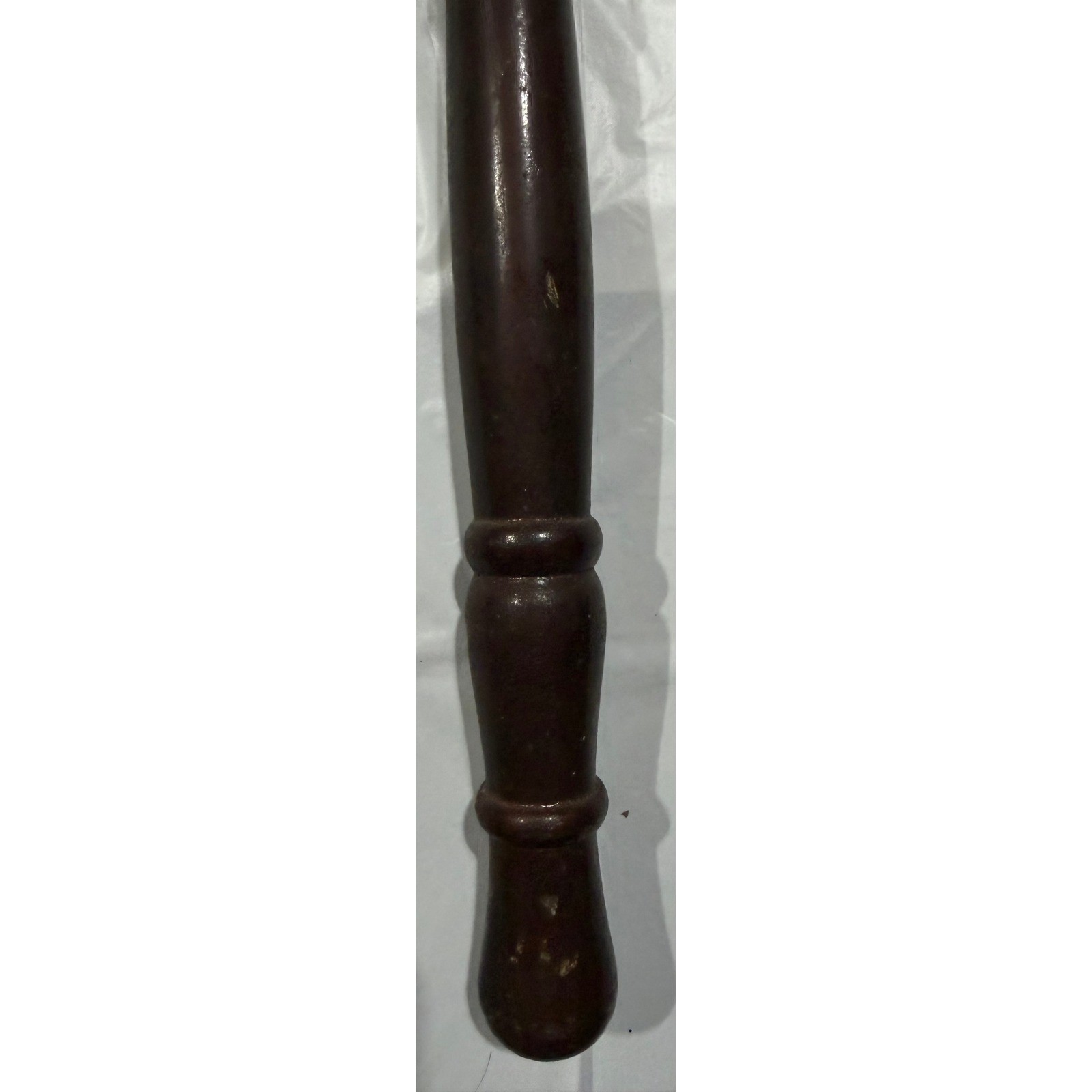 Vintage Pakistan Decorative Spear Wooden Shaft Crocodile Logo Stainless Blade