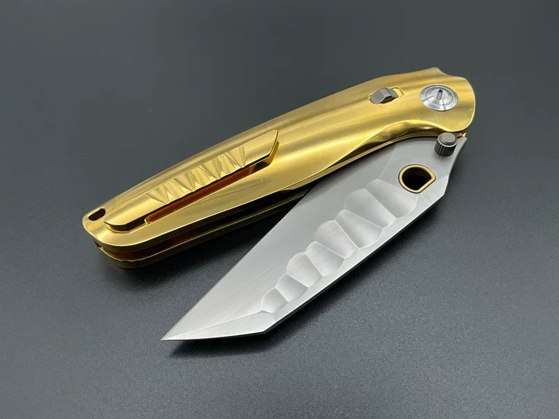Ketuo Dirty Bird Folding Knife 3.75″ Bohler M390 Steel Blade Titanium Handle