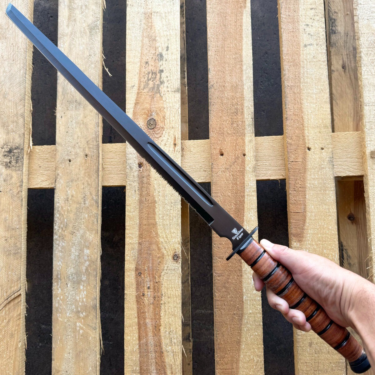 1942 US Combat Sword with Sheath | USMC Replica | Belt Loop | Overall 27.5″