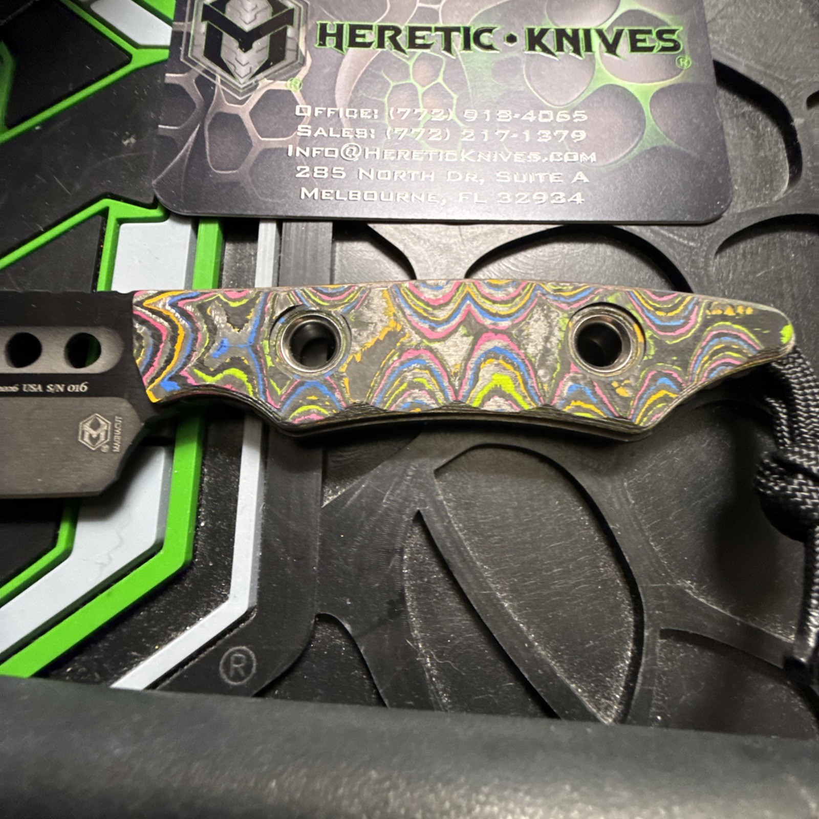 Heretic Kobold DLC 80’s Camo Carbon Exclusive