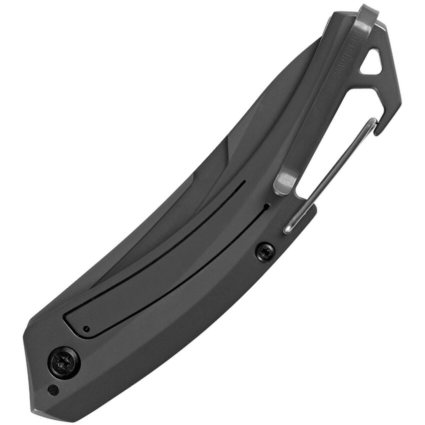 KERSHAW Discontinued – REVERB XL Manual Carbon Fiber Carabiner Clip knife 1225