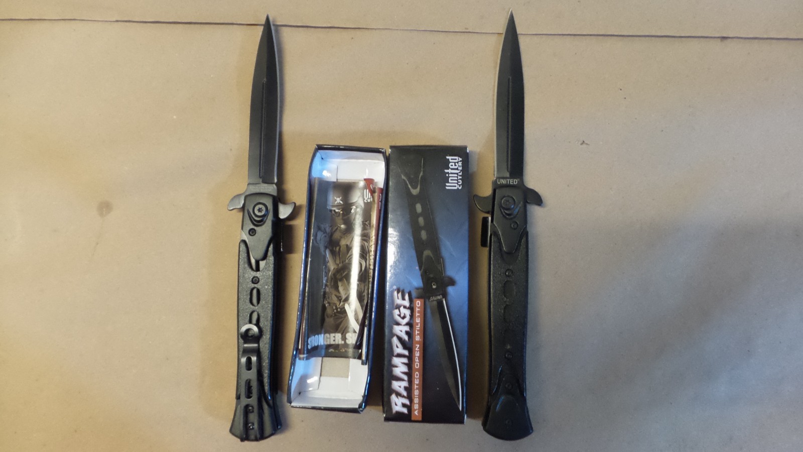 CRKT, Boker Magnum, Tiger Sharp and other pocket knives