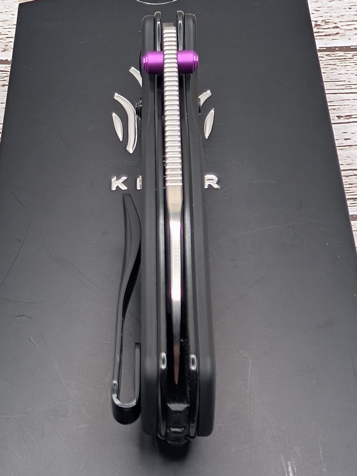 Kizer Drop Bear Black Aluminum Satin 154cm w/custom backspacer & upgraded clip