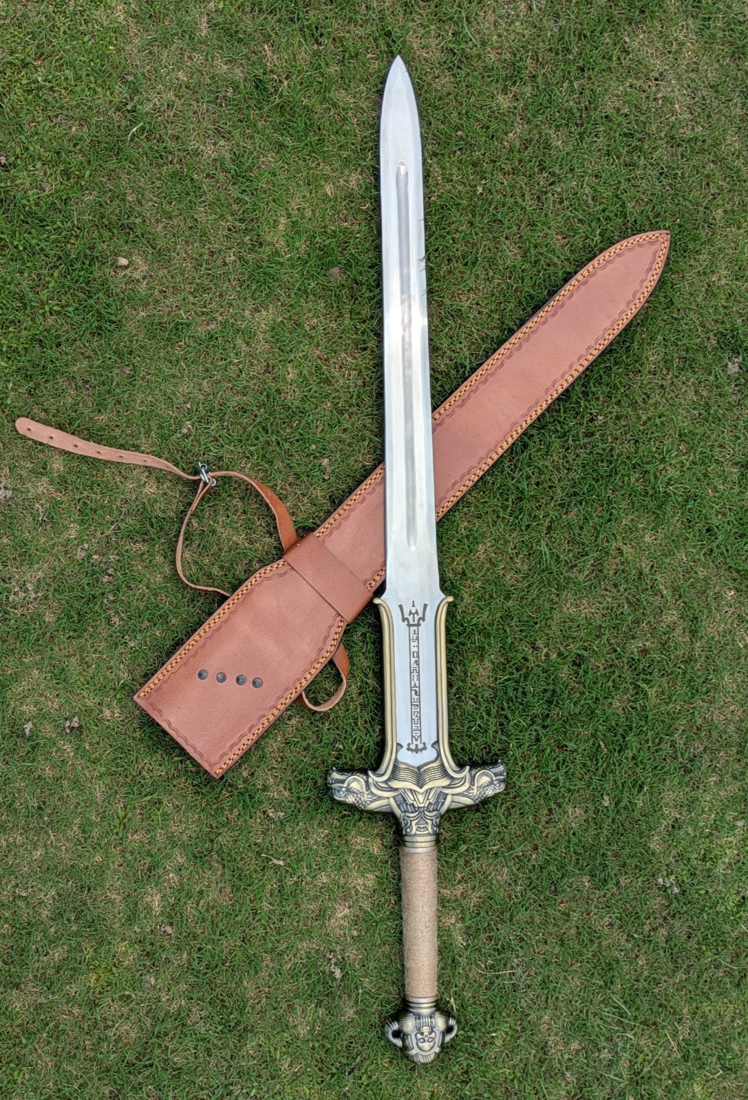 Conan Barbarian Atlantean Sword Medieval Replica Sheath Included Gift