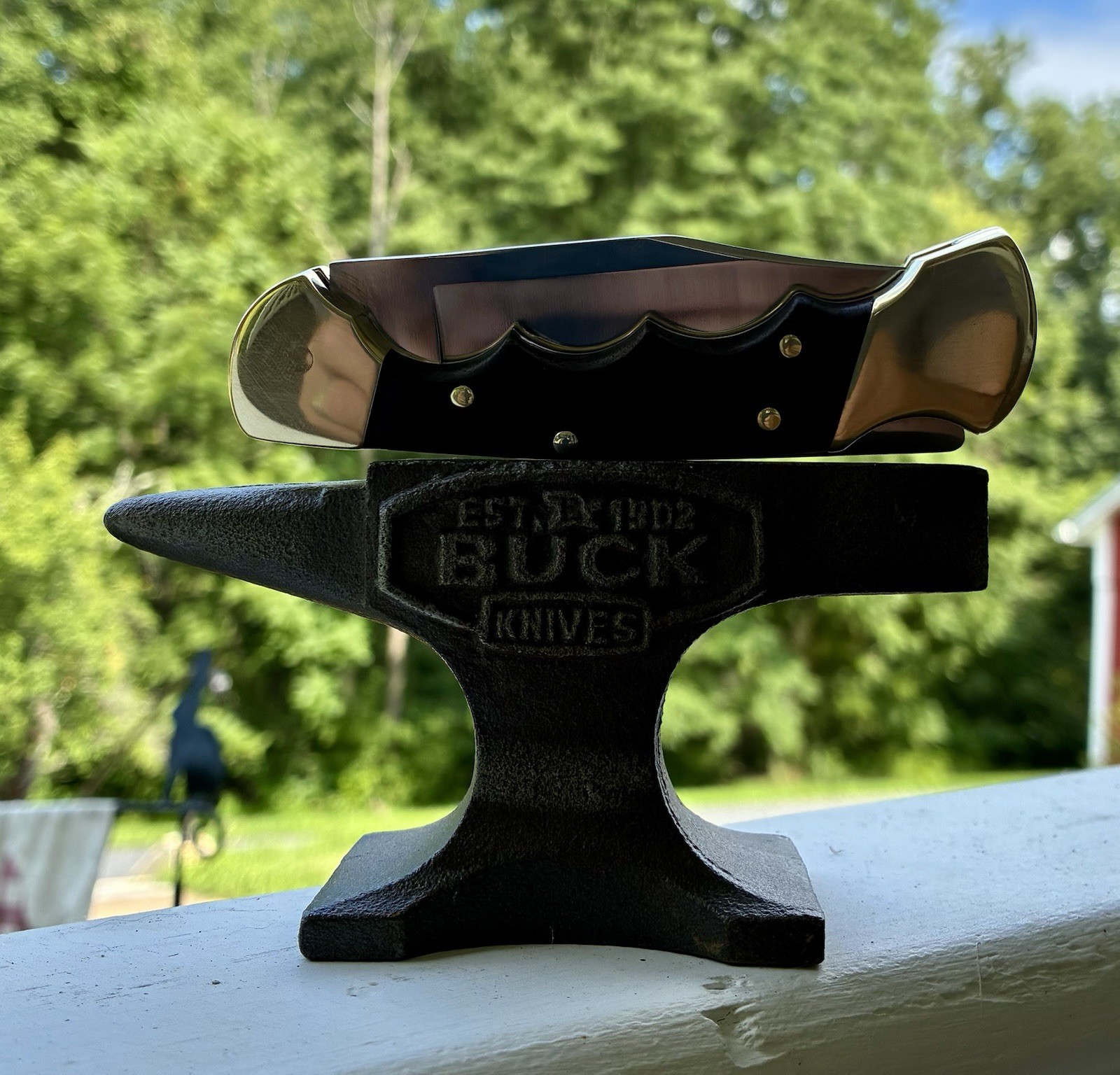 Beautifully Customized 2024 Buck 112 Knife