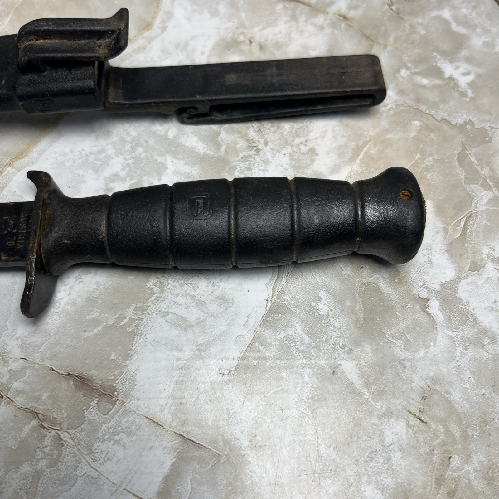 GLOCK 78 Field Combat Survival Knife Made In Austria w/ Sheath Pre-owned