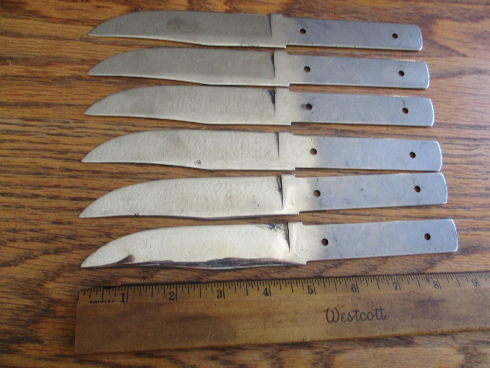 6 Carbon Steel Knife Blade Blank Blank’s NOS Colonial Knife USA