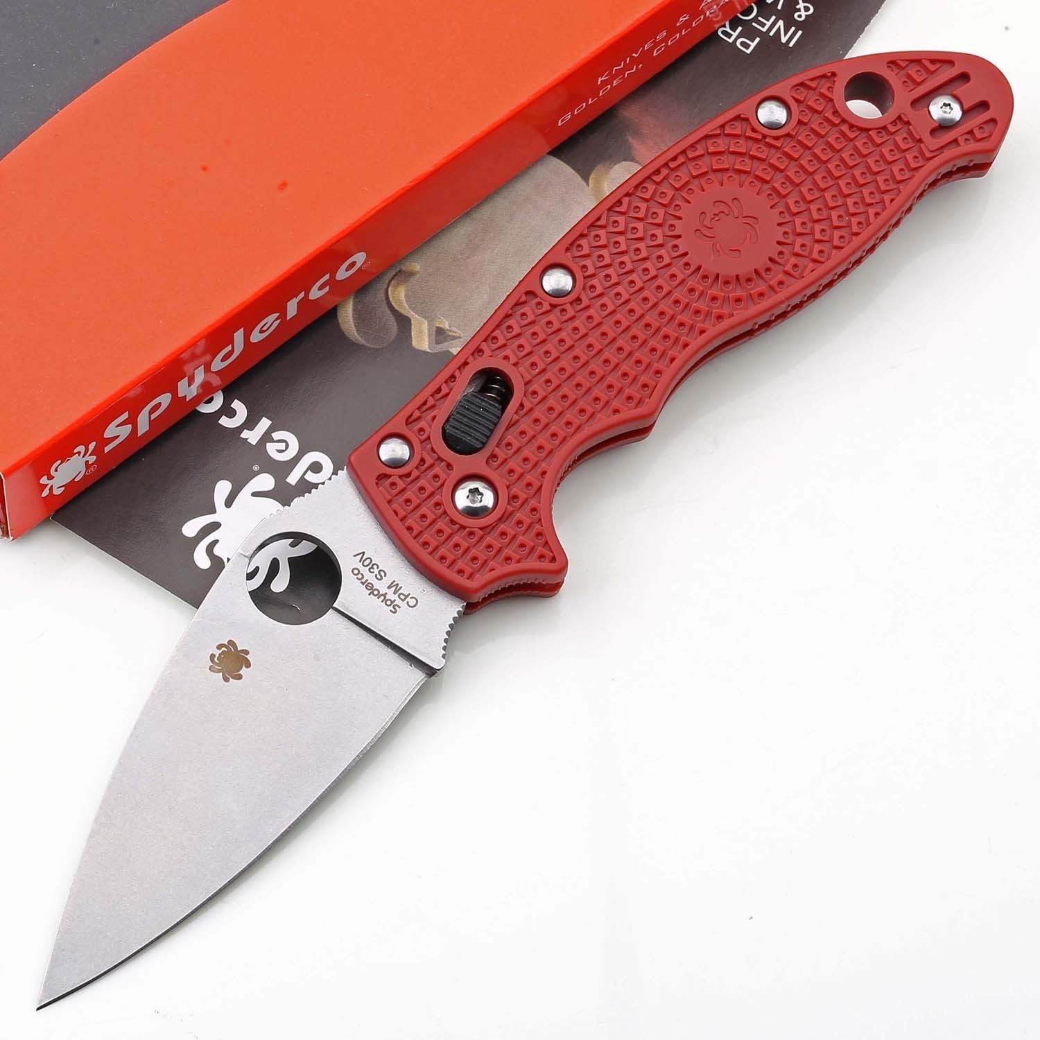 C101 Glass Fiber Handle EDC Pocket Folding Knife Tactical Knives Stainless Steel