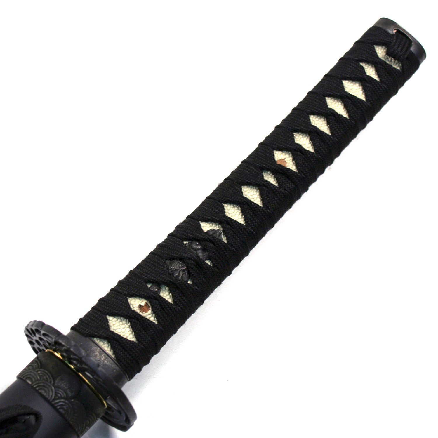 40.5″ Katana Full Tang Sharp 1045 Carbon Steel Blade Samurai Sword Crane Tsuba