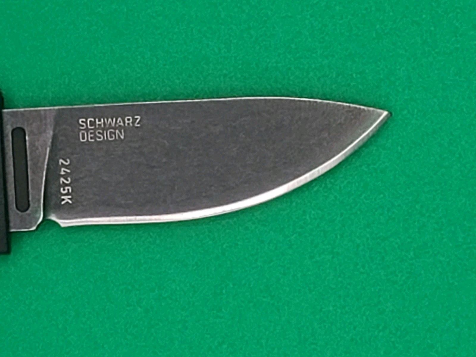 CRKT Scribe Model 2425k Black Upgraded D2 Blade / Fixed Blade New In Box