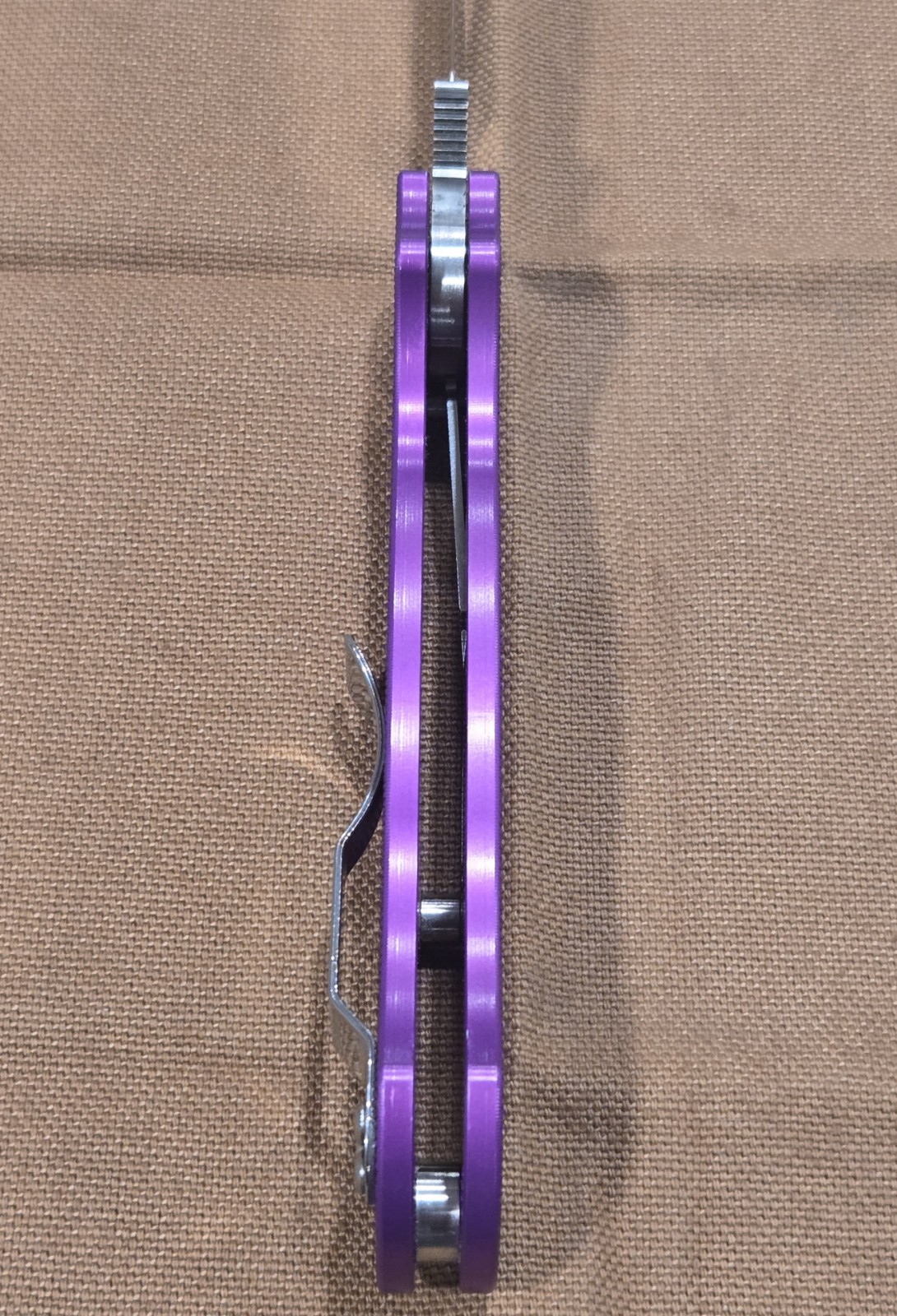 Spyderco Paramilitary 2 Aluminum Purple BD1N C81ALPPR2 Blade HQ Exclusive