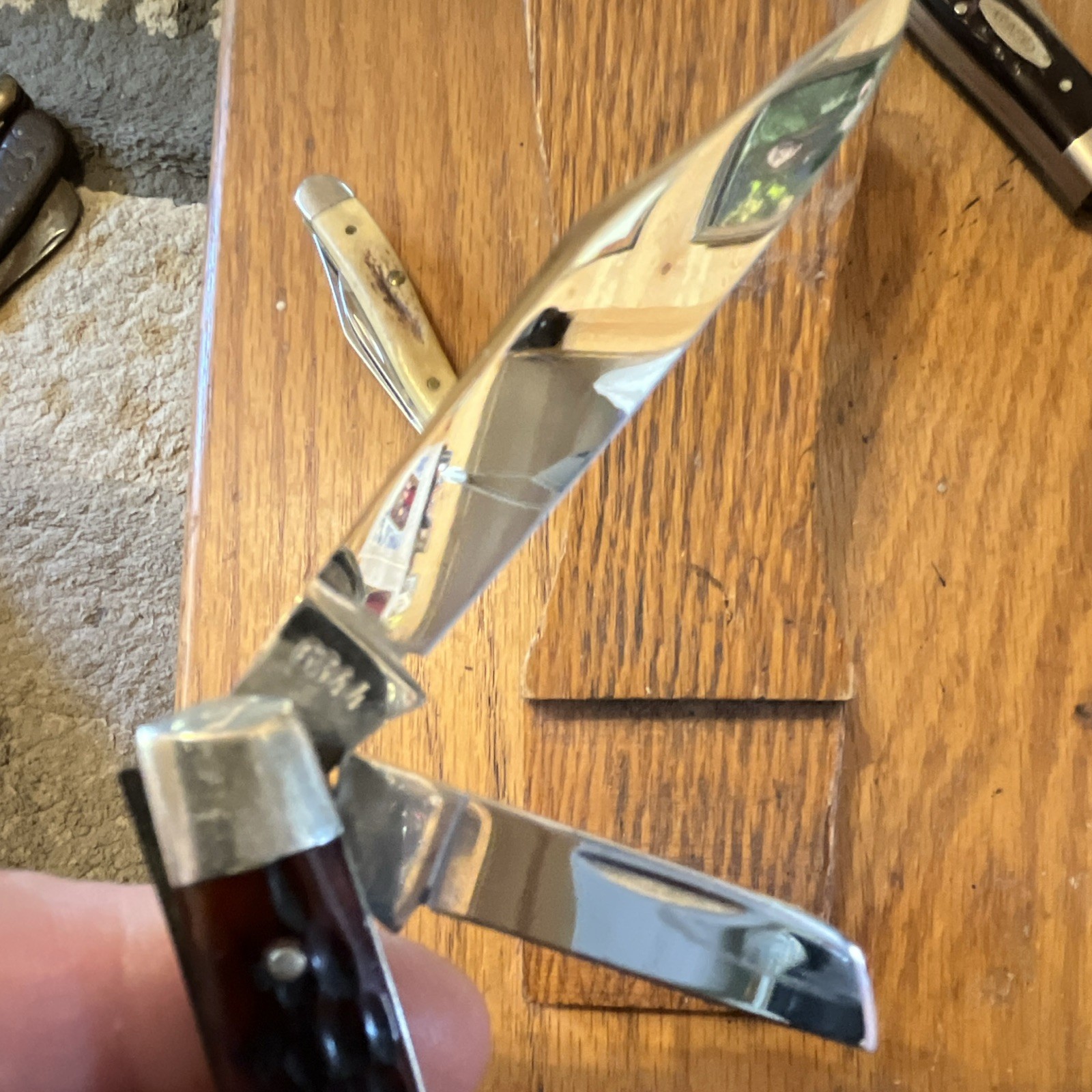 Case Stockman 6344 3 Blade Pocketknife Brown Jigged Bone SS Slipjoint