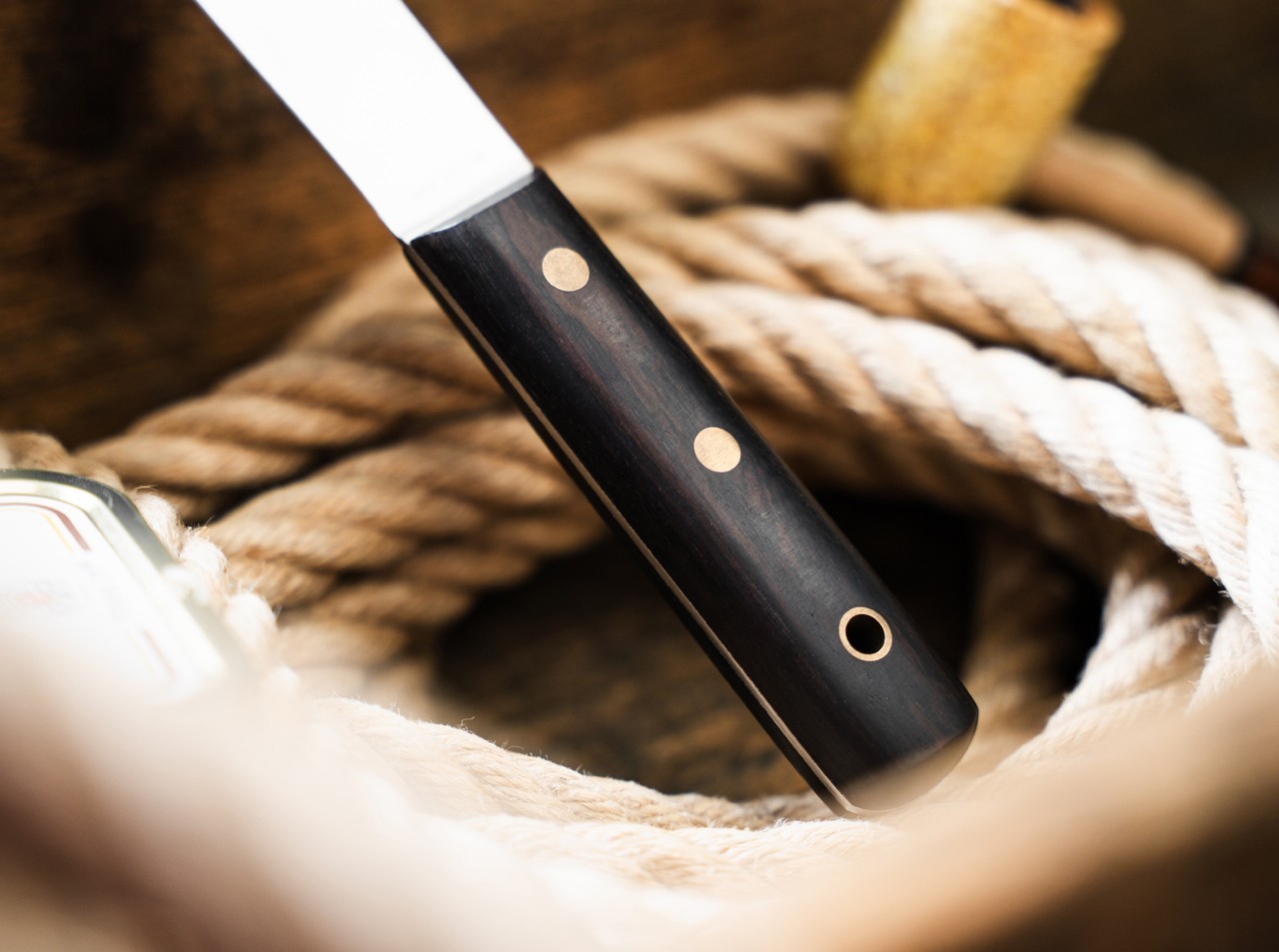 History Knife & Tool Sailor´s Knife 5.28″ Fixed Blade 4116 Full-Tang – 02HY005