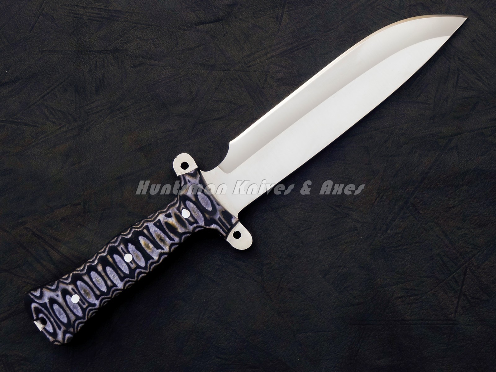 Custom Hand Forged 5160 Spring Steel Daryl Dixon knife REPLICA w/ Micarta Handle
