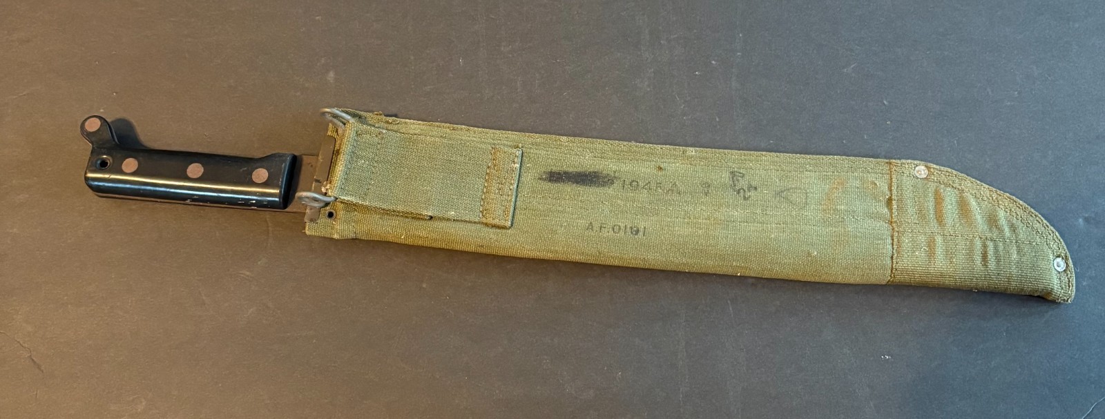 Vintage U.S. Military Machete and Sheath – Ontario Knife Co.