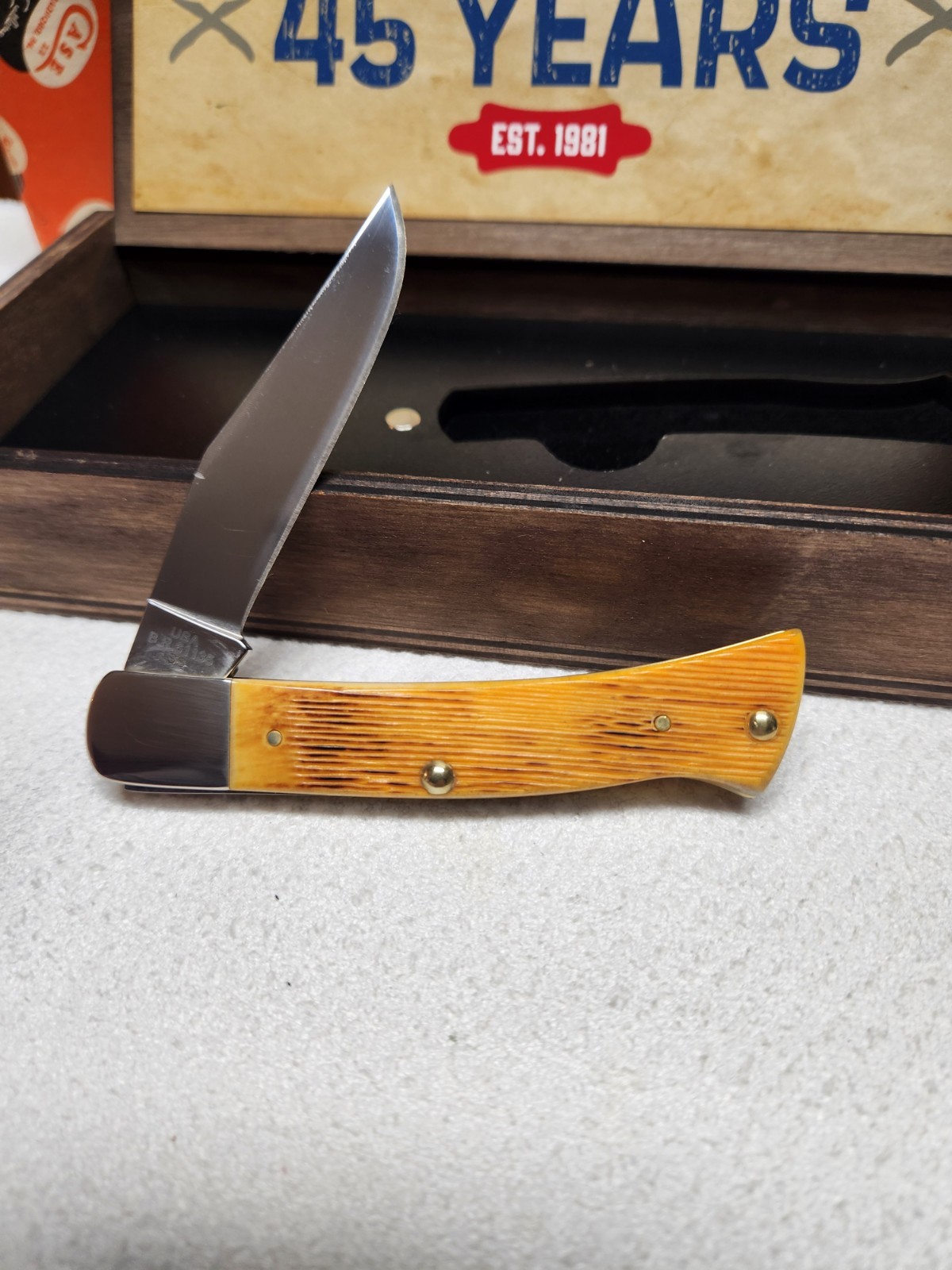 2026 Case Xx Axe CCC Axe Handle Persimmon Bone
