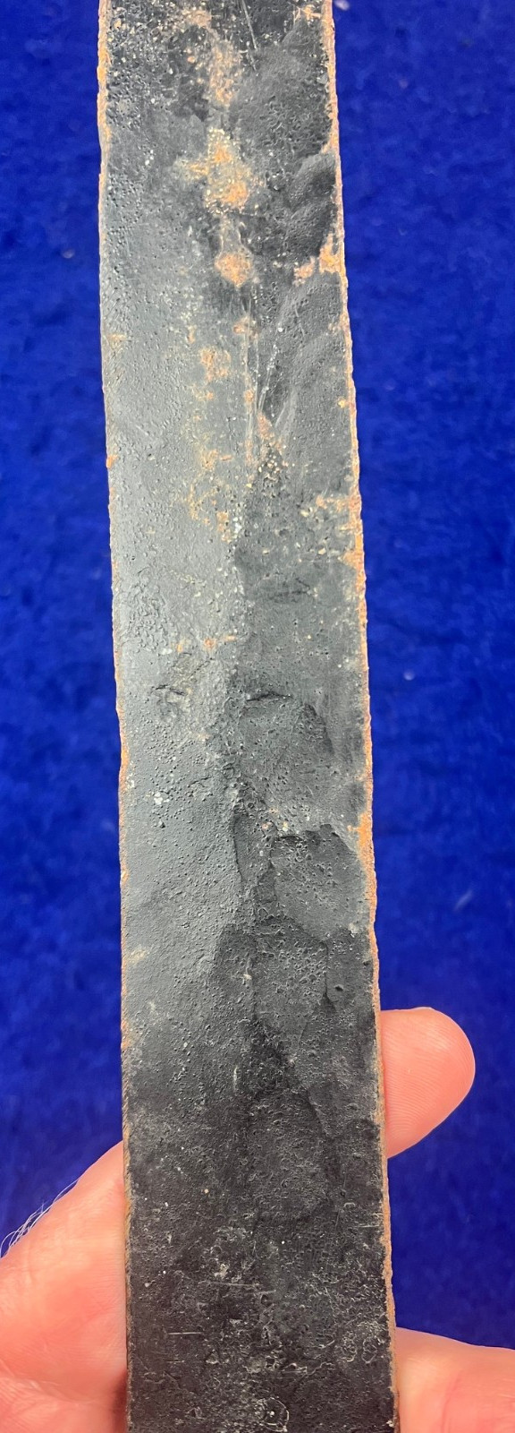 Vintage Antique Hand Forged Steel Sword Blade Only 21″ Unmarked Straight Short