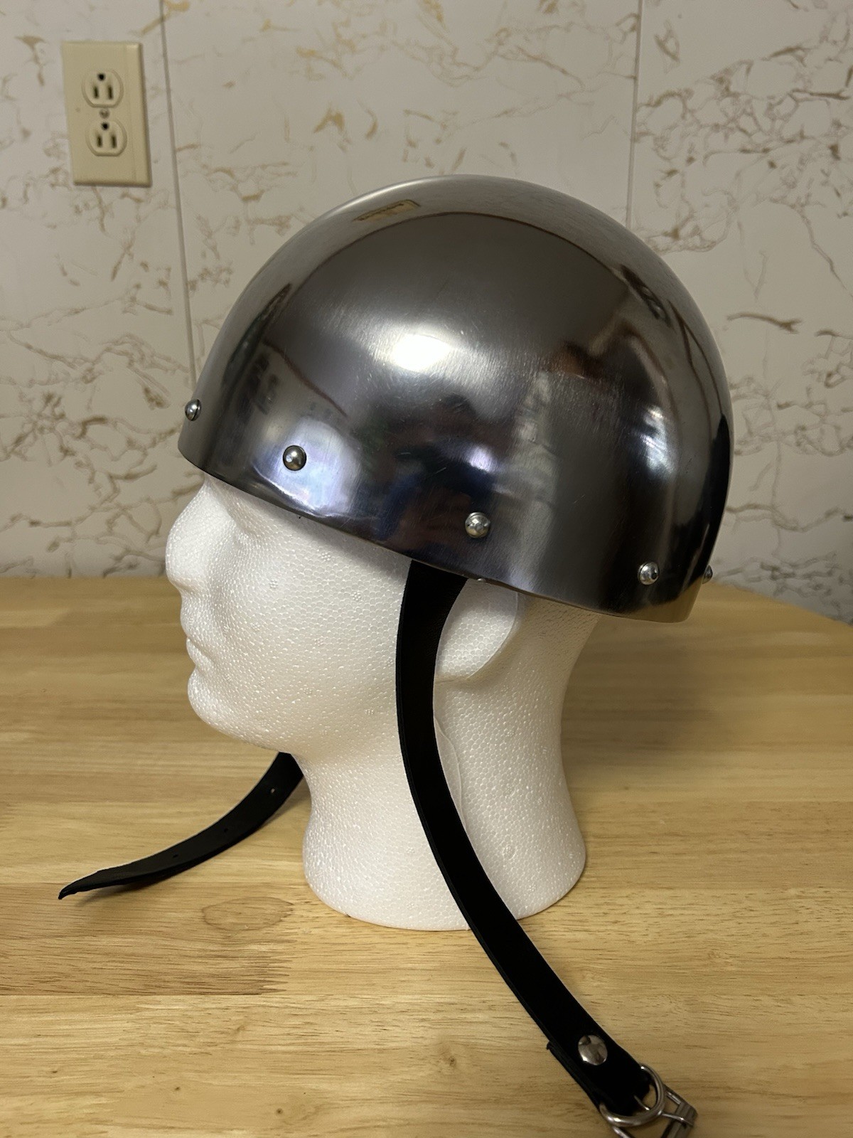 Skull Cap Cervelliere Helmet 2mm Steel Battle Ready Medieval Helmet