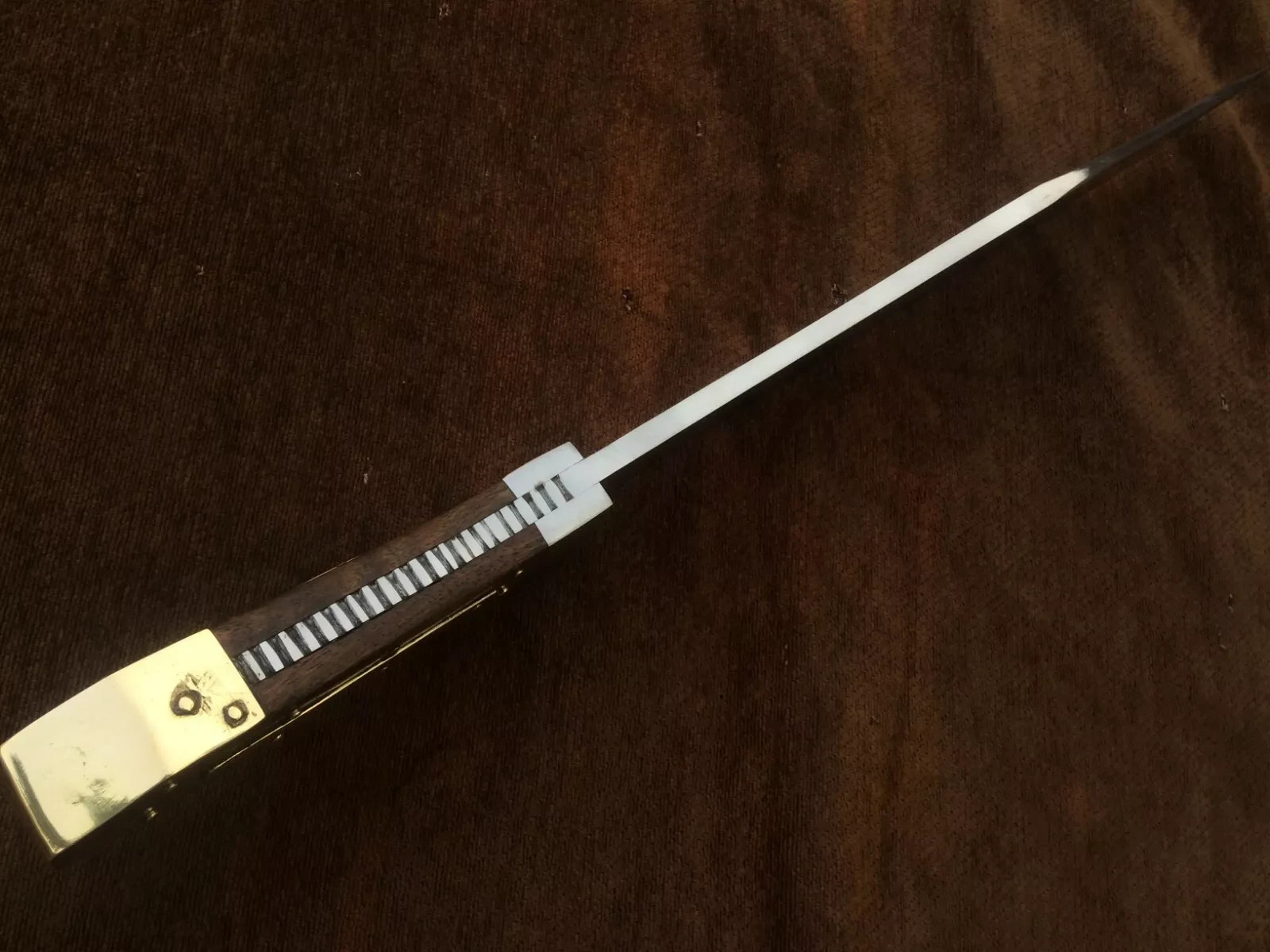 Custom Handmade 5160 Spring Steel James Bowie No 1, Museum Replica