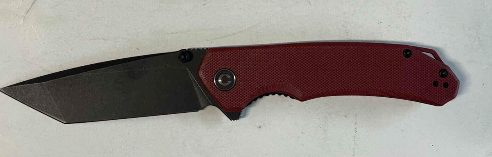 Civivi Pocket Knife Brazen Liner Lock C2023B G10 D2 Blade Burgundy Brand New