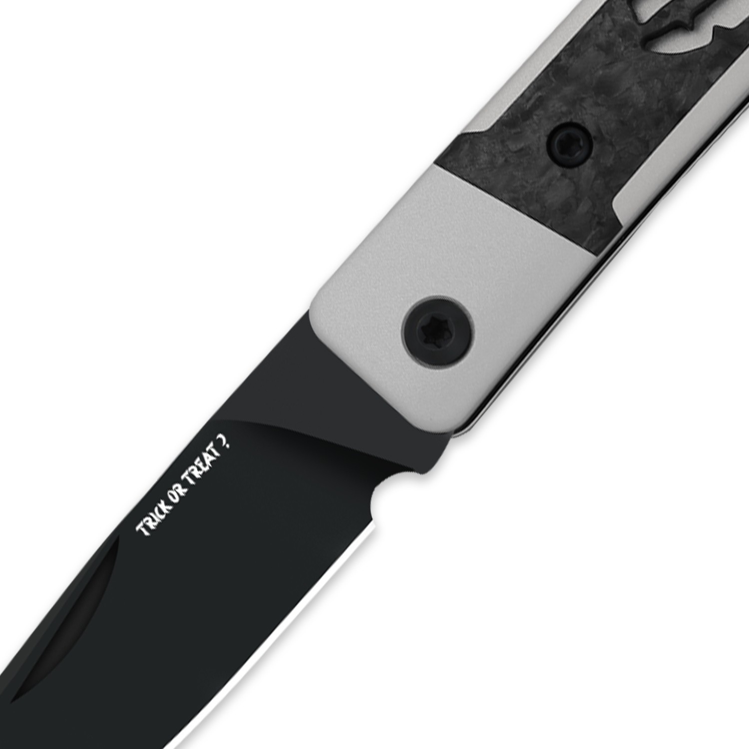 Kizer Little Grand Folding Knife Nitro-V Blade Aluminum&Carbon Handle Halloween
