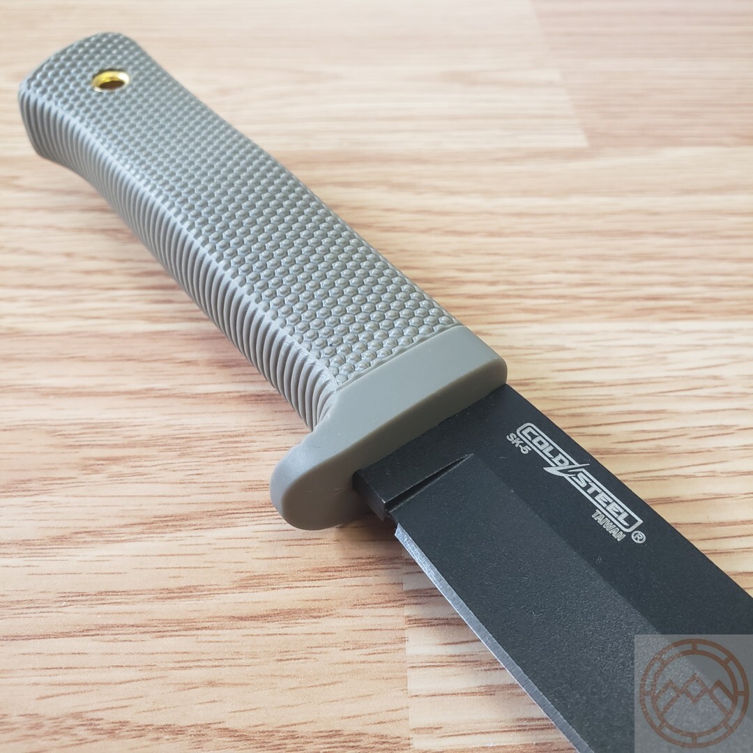 Cold Steel SRK Fixed Knife 6″ SK-5 Carbon Steel Blade Dark Earth Kray-Ex Handle