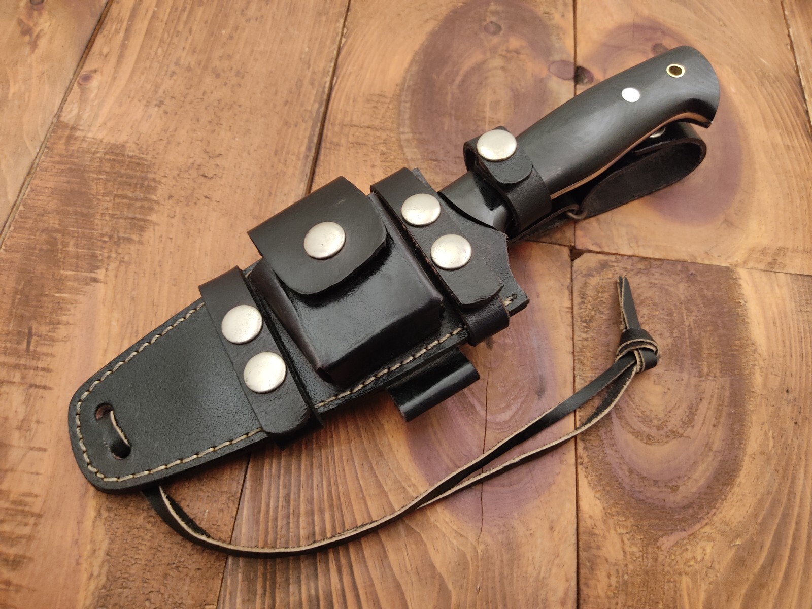Custom Handmade 1095 High Carbon Steel Knife Scandi Grind Bushcraft Hunting Knif