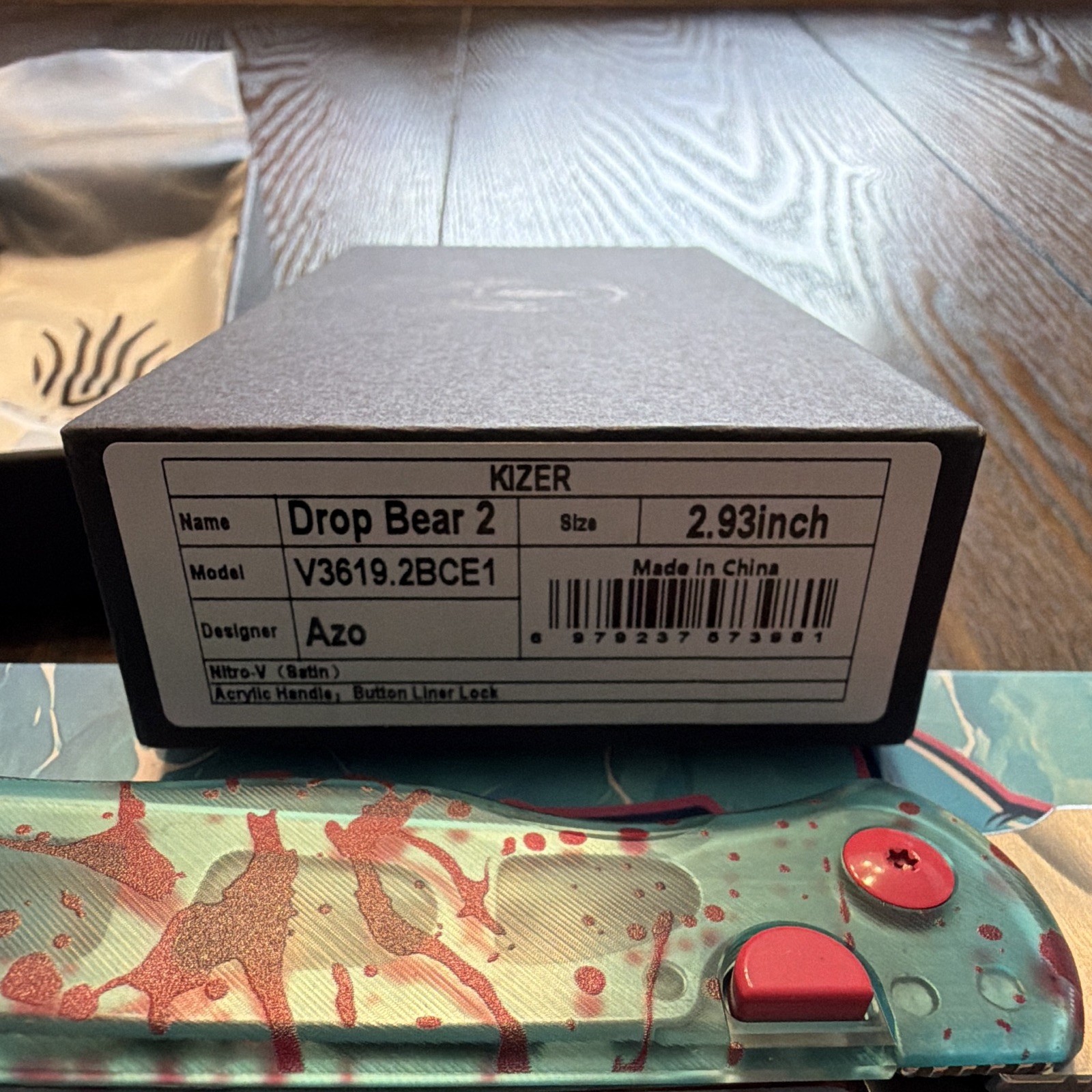 Kizer Drop Bear 2 Zombie Shark 84/150 Dirtbag/Dbest Exclusive