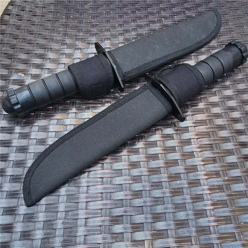11″ Army TACTICAL SURVIVAL Survival Camping Fixed Blade Hunting Knife Bowie