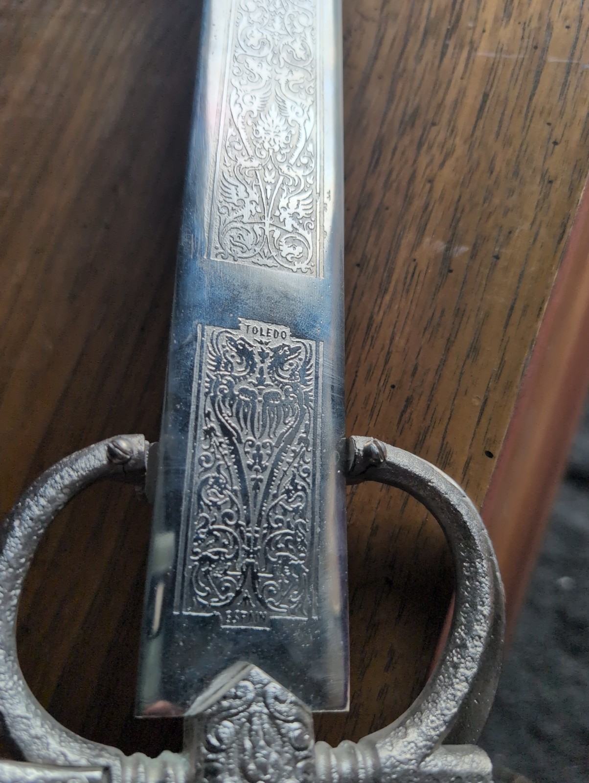 Vintage Felipe II Decorative Sword NO SCABBARD Replica NOT SHARP ONLY POINTY