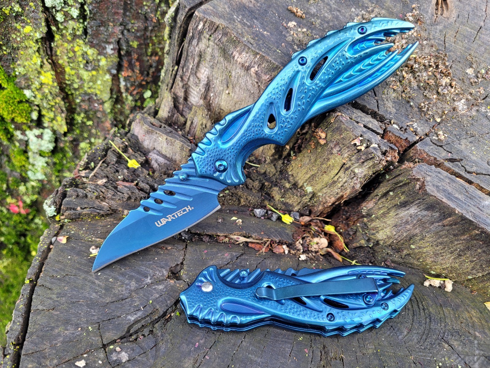 Unique Jose Negron Design Pocket Knife HawkBill Blade Manual Folder EDC 5.8oz.