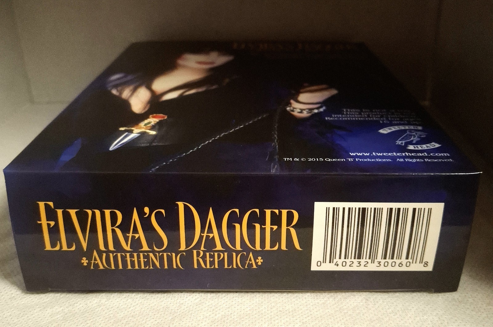 Tweeterhead Elvira Mistress of the Dark Authentic Dagger Reproduction 2015