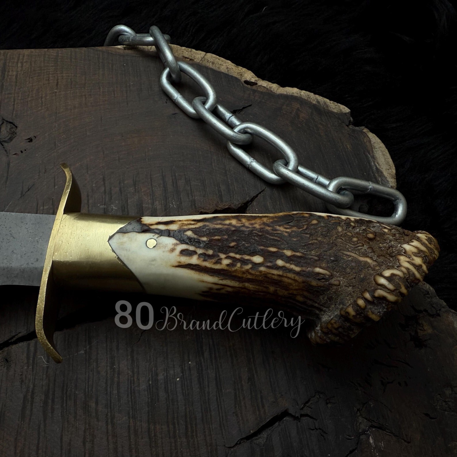 Handmade Inglourious Basterds Aged Replica Bowie Knife Aldo Raine Knife