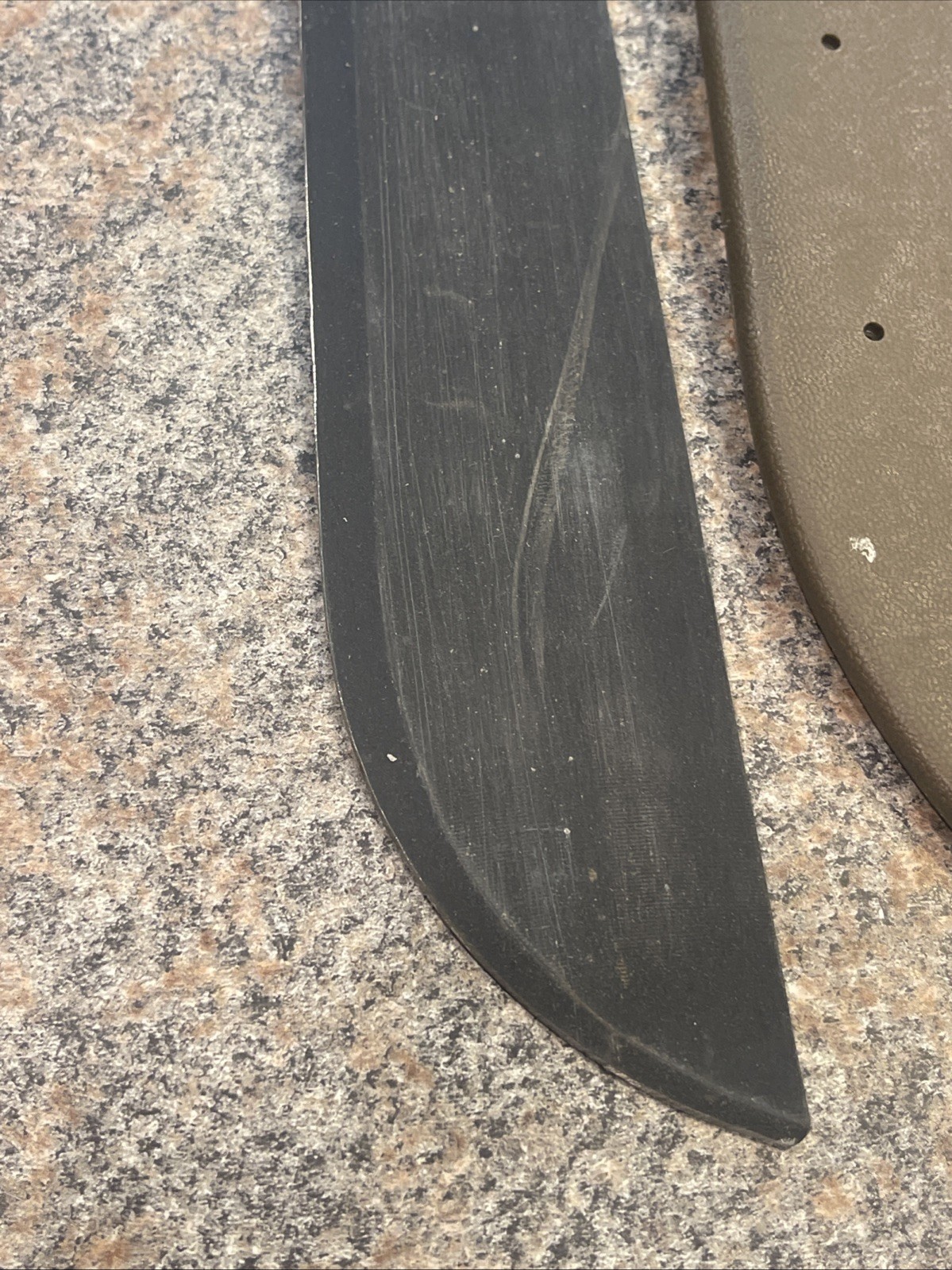 NOS 18 Inch Blackie Collin’s MACHETE W/ Green 96 Stemaco Sheath USA A3 Corneta
