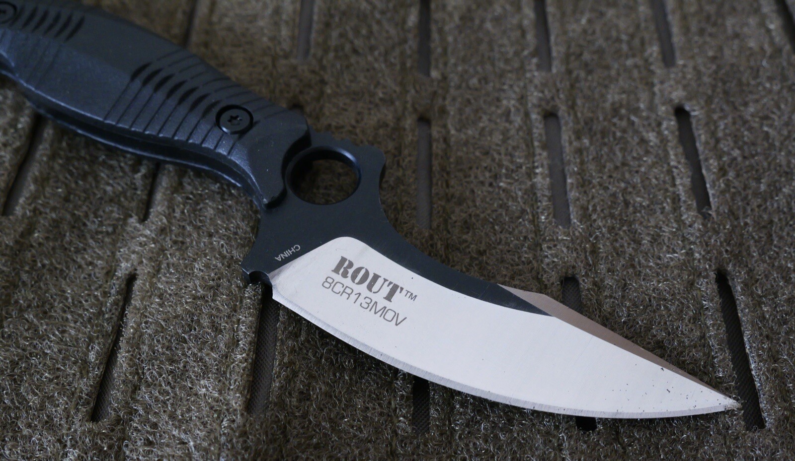 Horizontal Carry Fixed Blade Knife 7.5″ Overall Neck Knife Tactical 8CR13 Steel