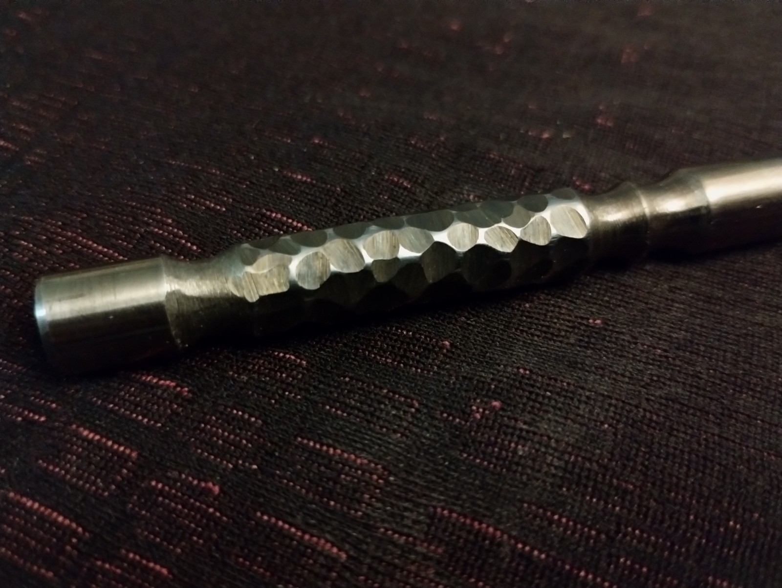 Custom Marlin Spike – Handmade EDC Stainless Steel Awl Heat Tinted