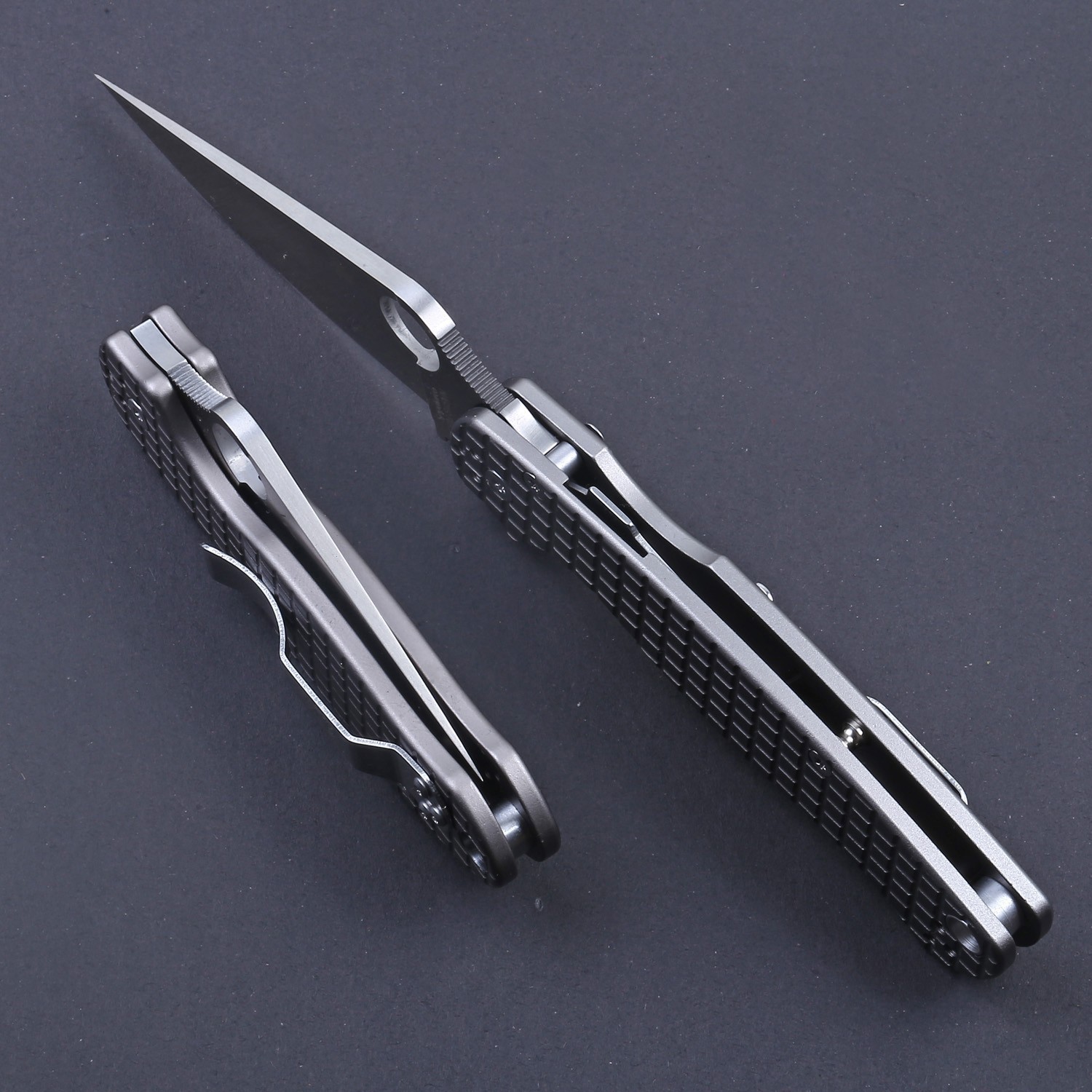C95 Para Military Custom Aluminum Handle Handle Lock Back Pocket Folding Knife