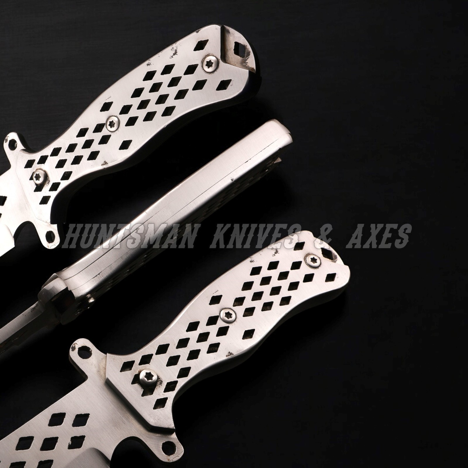 Custom Forged Spring Steel Daryl Dixon Diamond cuts Walking Dead knife REPLICA