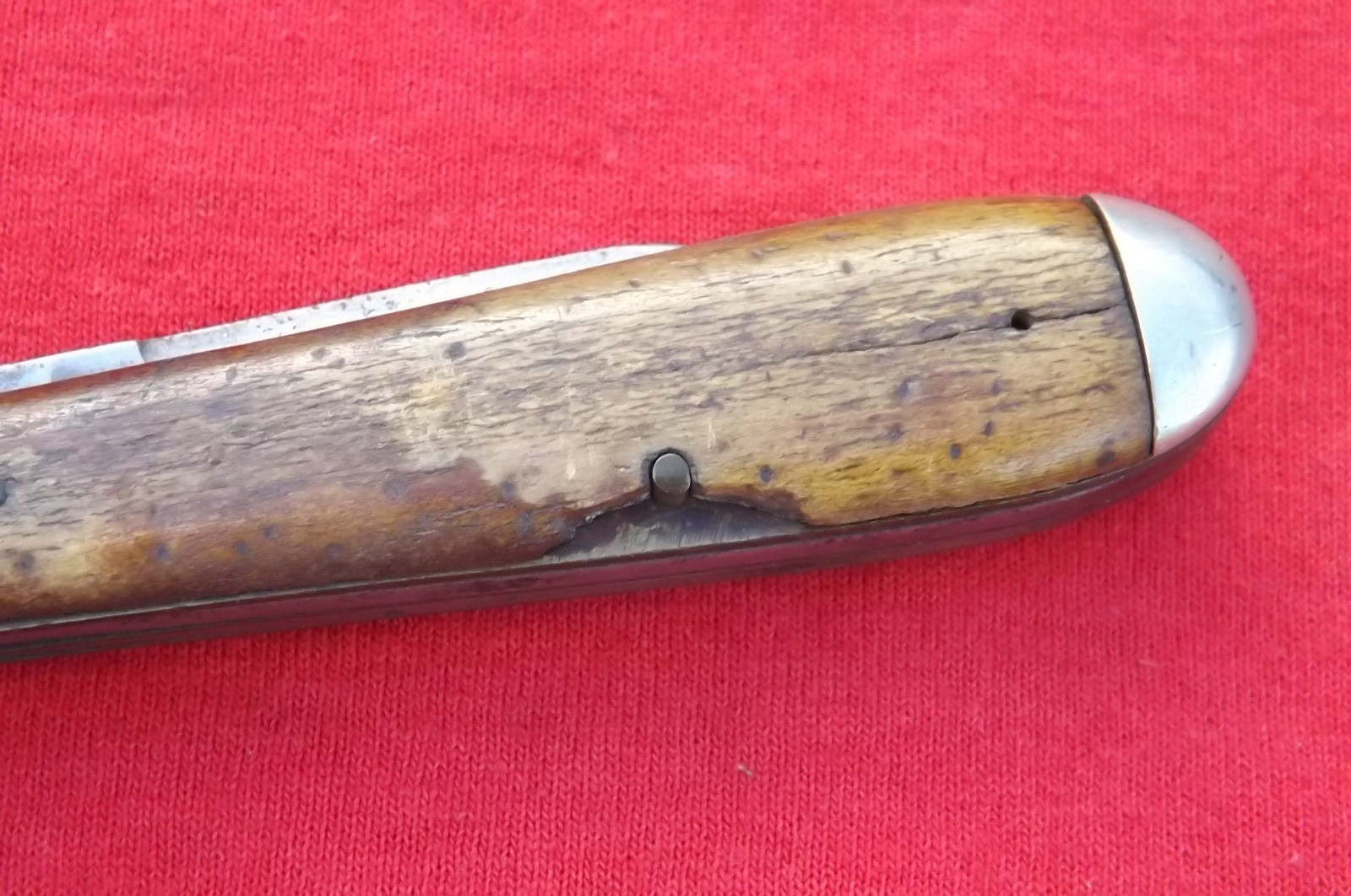 Vintage Early John Primble India Steel Works USA Bone ENGLISH JACK Knife USED