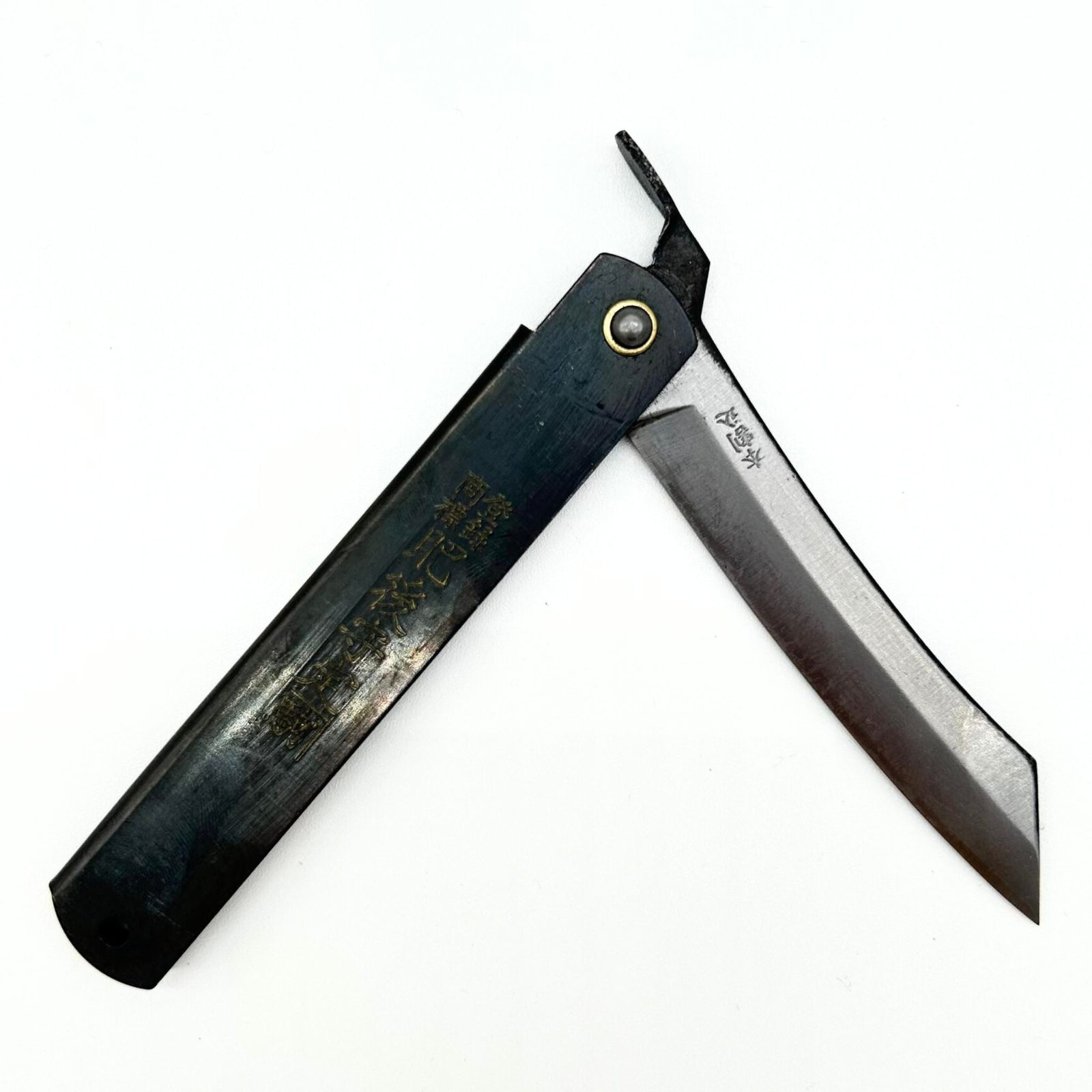 Japanese Higonokami Folding Knife, SK Steel 120mm Black -Free Shipping,US Seller